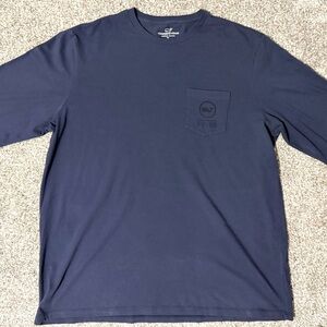 Vineyard Vines Navy Long Sleeve Shirt XL